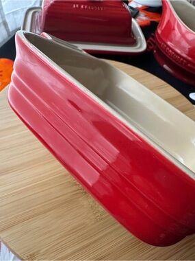 Le Creuset Red Stoneware Baking Dish